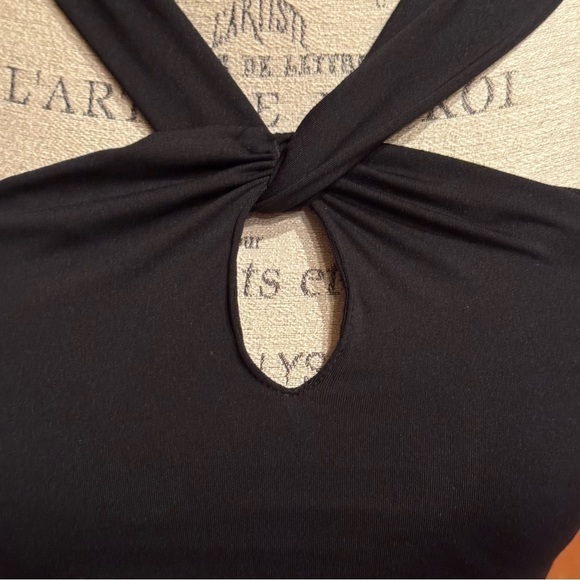 Athleta Black Halter Dress Women’s Size Extra Small - Picture 5 of 12